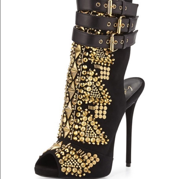 SOLD!Giuseppe Zanotti allure lane boots size 8,5 - Picture 2 of 9